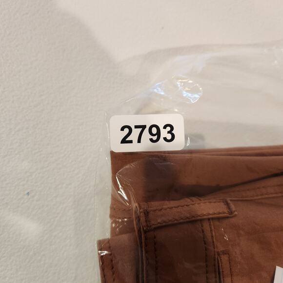 Lafayette 148 Brown High Rise Cropped Wide Leg Pants Size 10 Silent Luxury - Picture 13 of 13